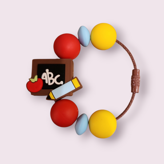 ABC Tumbler Charm (green,white,red) image 0