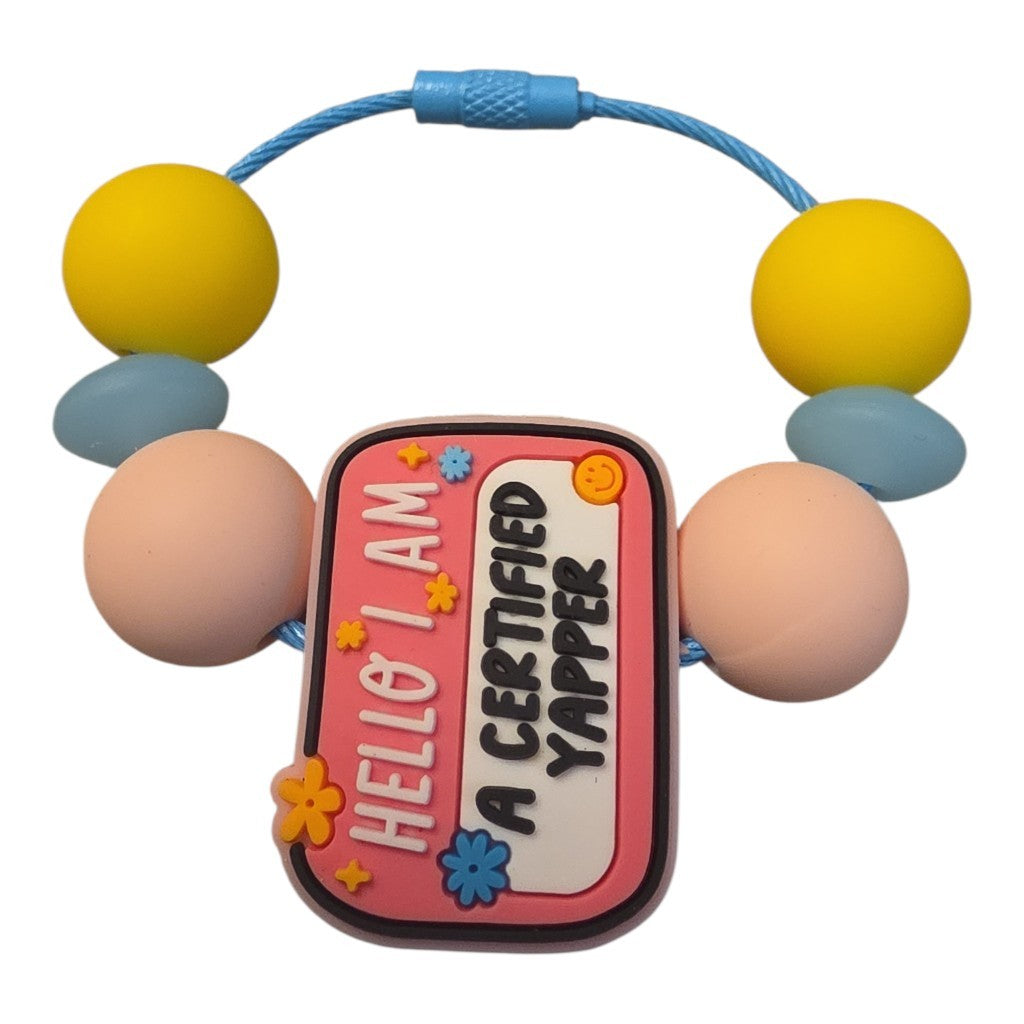 Certified Yapper Tumbler Charm