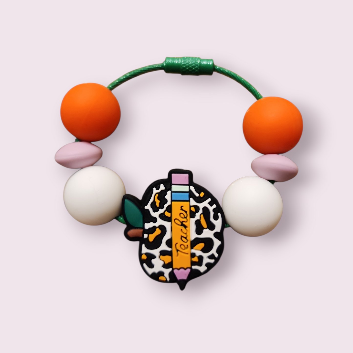 Teacher Tumbler Charm (cheetah) image 0